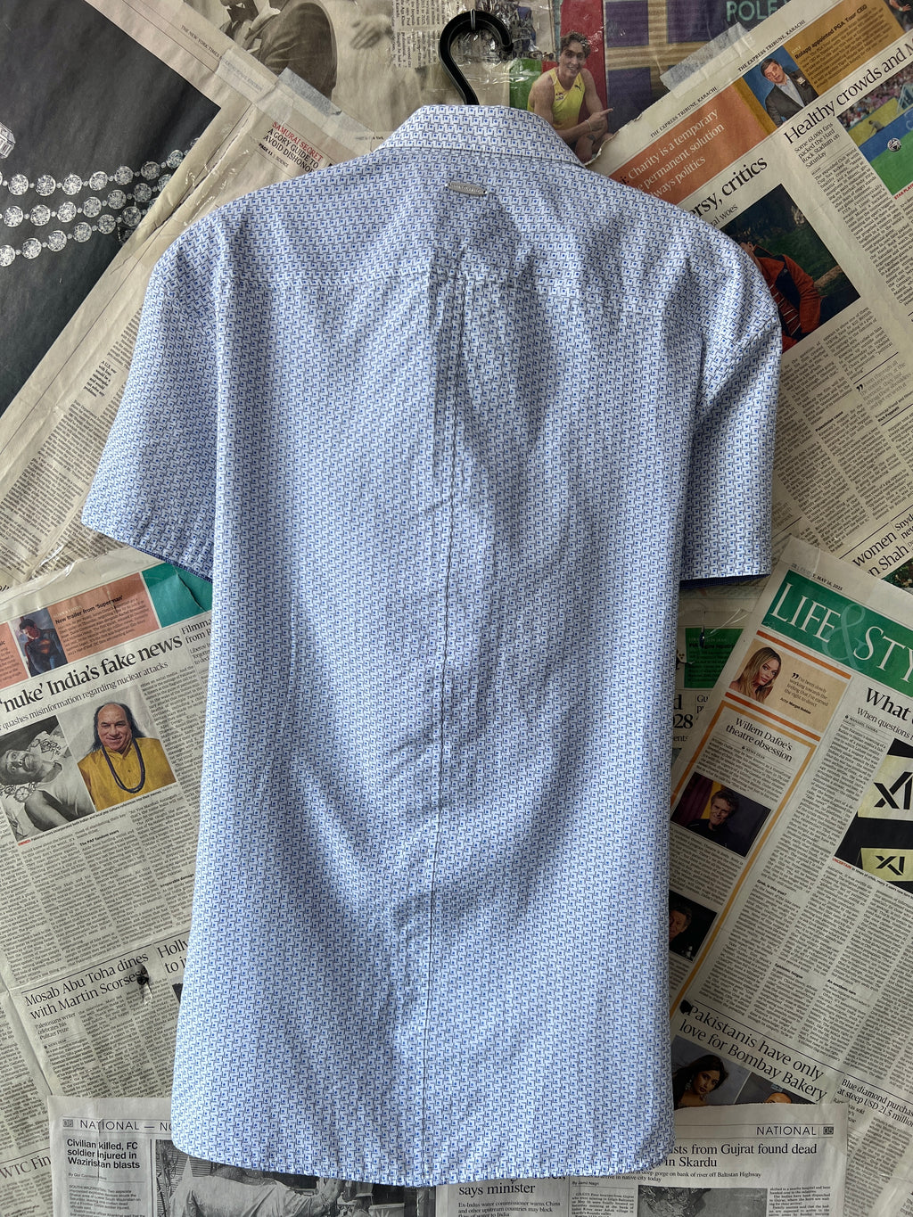 Bewley Ritch® Small | Chest: 20" | Geometric | Shirt | 592 - Genuine Maal