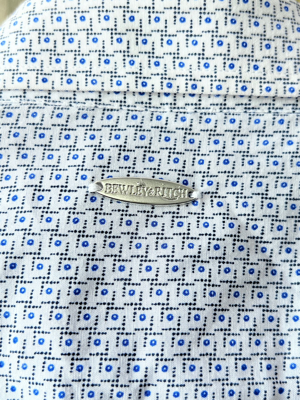 Bewley Ritch® Small | Chest: 20" | Geometric | Shirt | 592 - Genuine Maal