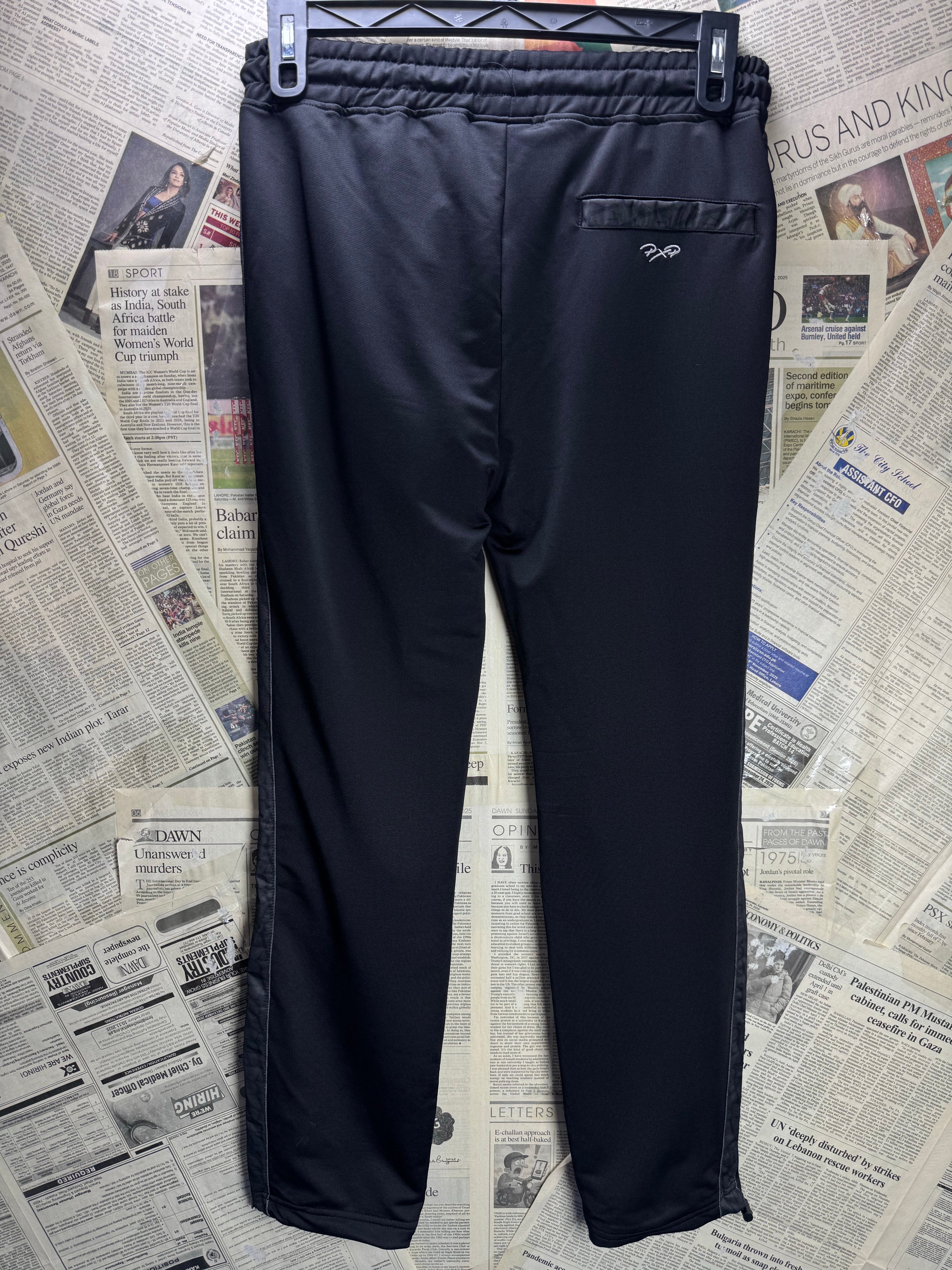 ProjectxParis® Waist: 30" to 32" | Black | Sports Trousers | Polyester | 2774 - Genuine Maal