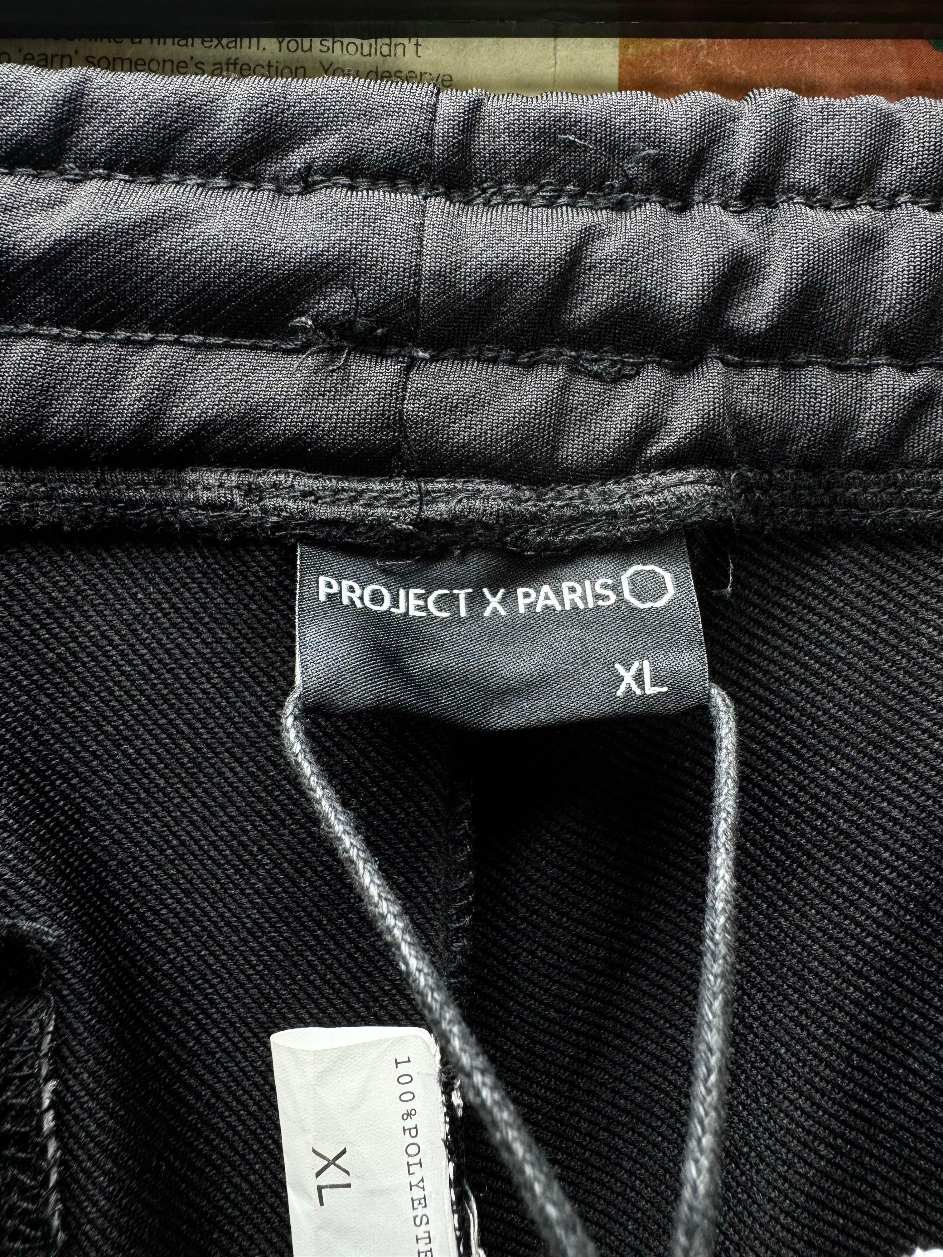 ProjectxParis® Waist: 30" to 32" | Black | Sports Trousers | Polyester | 2774 - Genuine Maal