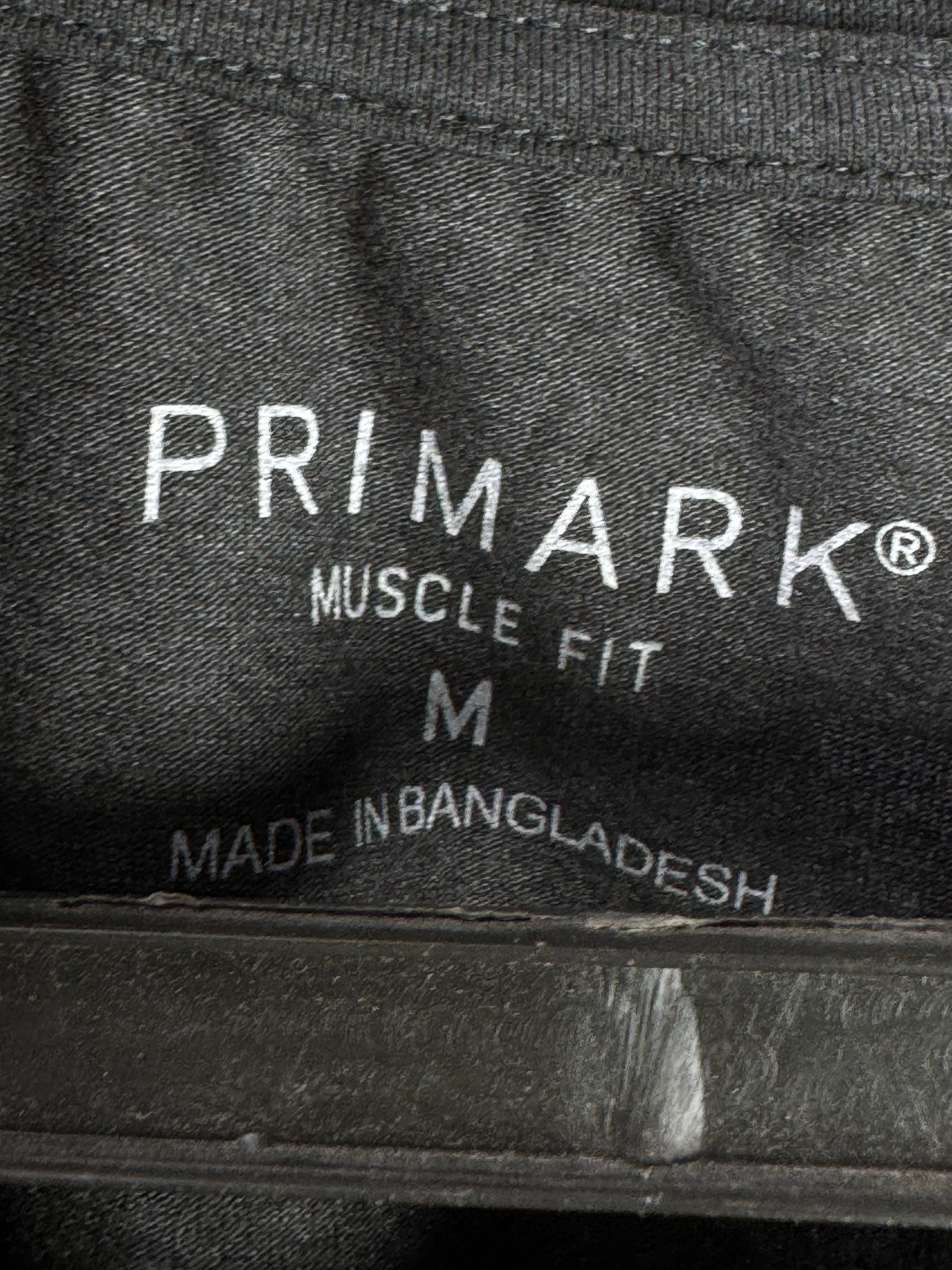 Primark® XS | Chest: 18.5" | Dark Grey | T-Shirt | Cotton - Poly - Elastane | 3711 - Genuine Maal