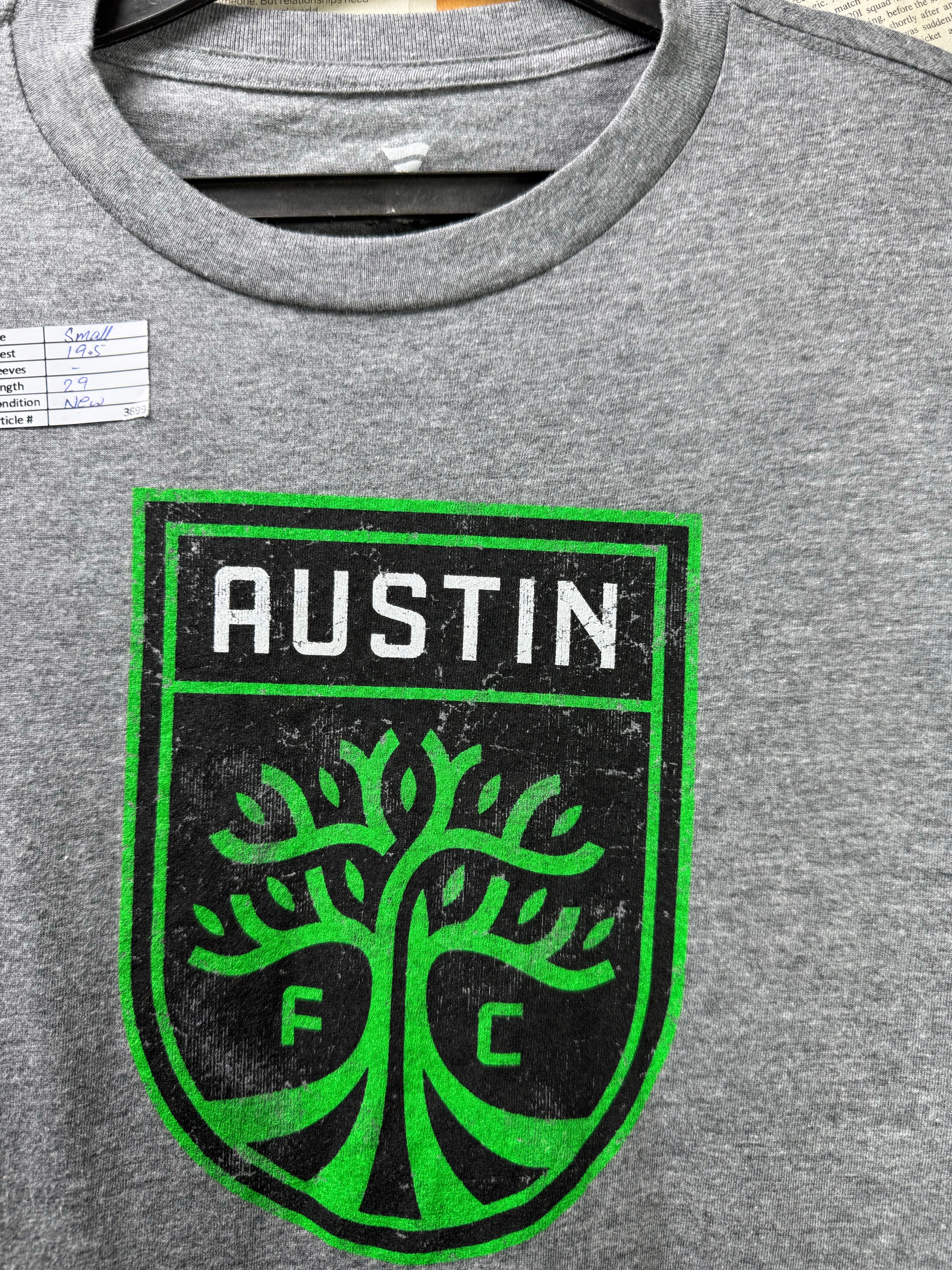 Fanatics® Small | Chest: 19.5" | Grey | T-Shirt | Poly - Cotton - Rayon | 3699 - Genuine Maal