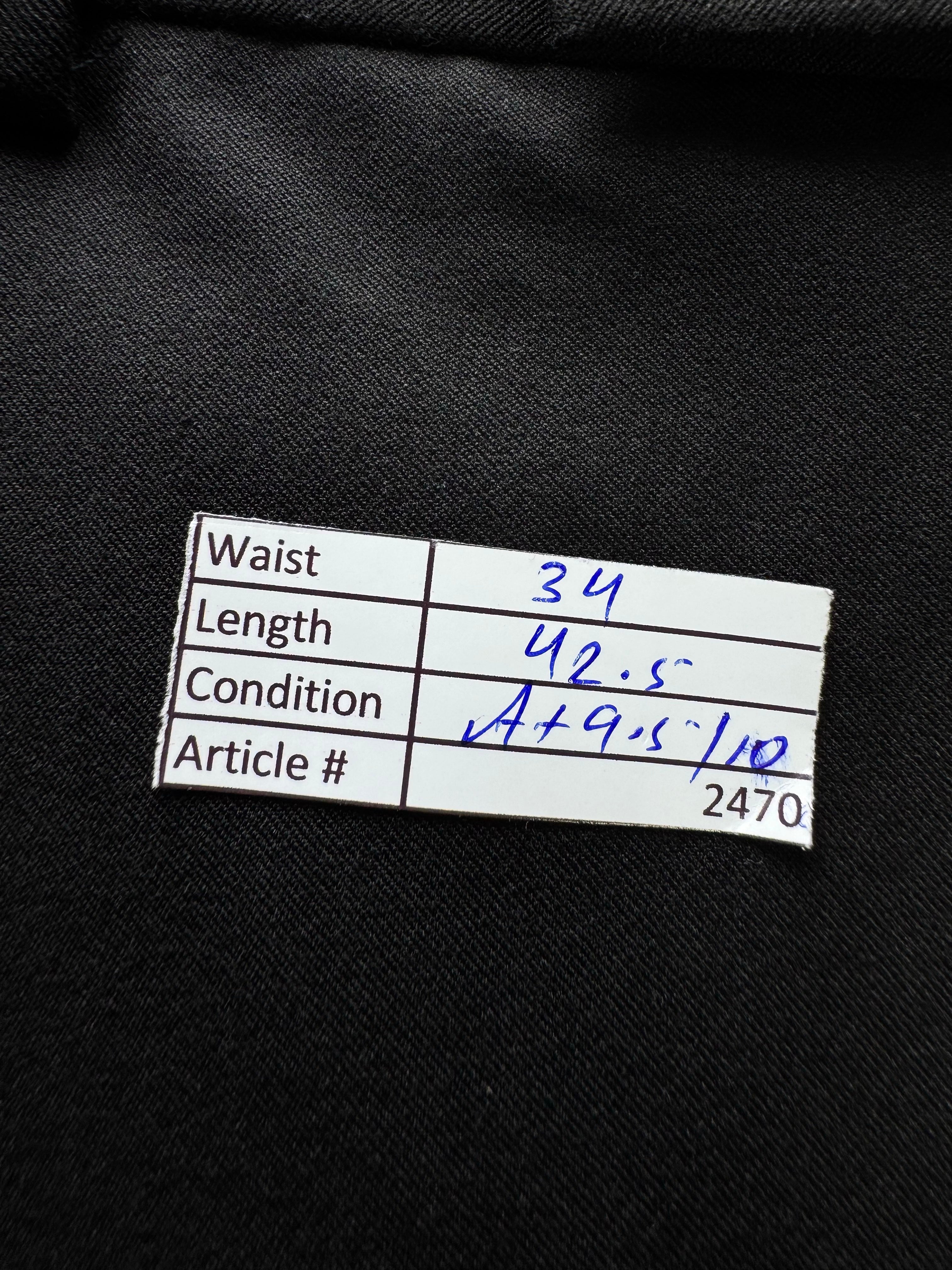 Zara® Waist: 34" | Black | Dress Pants | Poly - Viscose - Elastane | 2470 - Genuine Maal