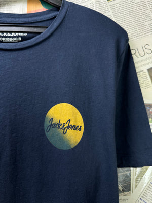 Originals® Small | Chest: 19" | Space Blue | T-Shirt | Cotton | 3301 - Genuine Maal