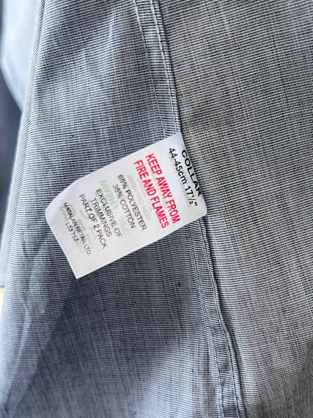 Taylor & Wright® XL | Chest: 25.5" | Steel Grey | Shirt | 525 - Genuine Maal