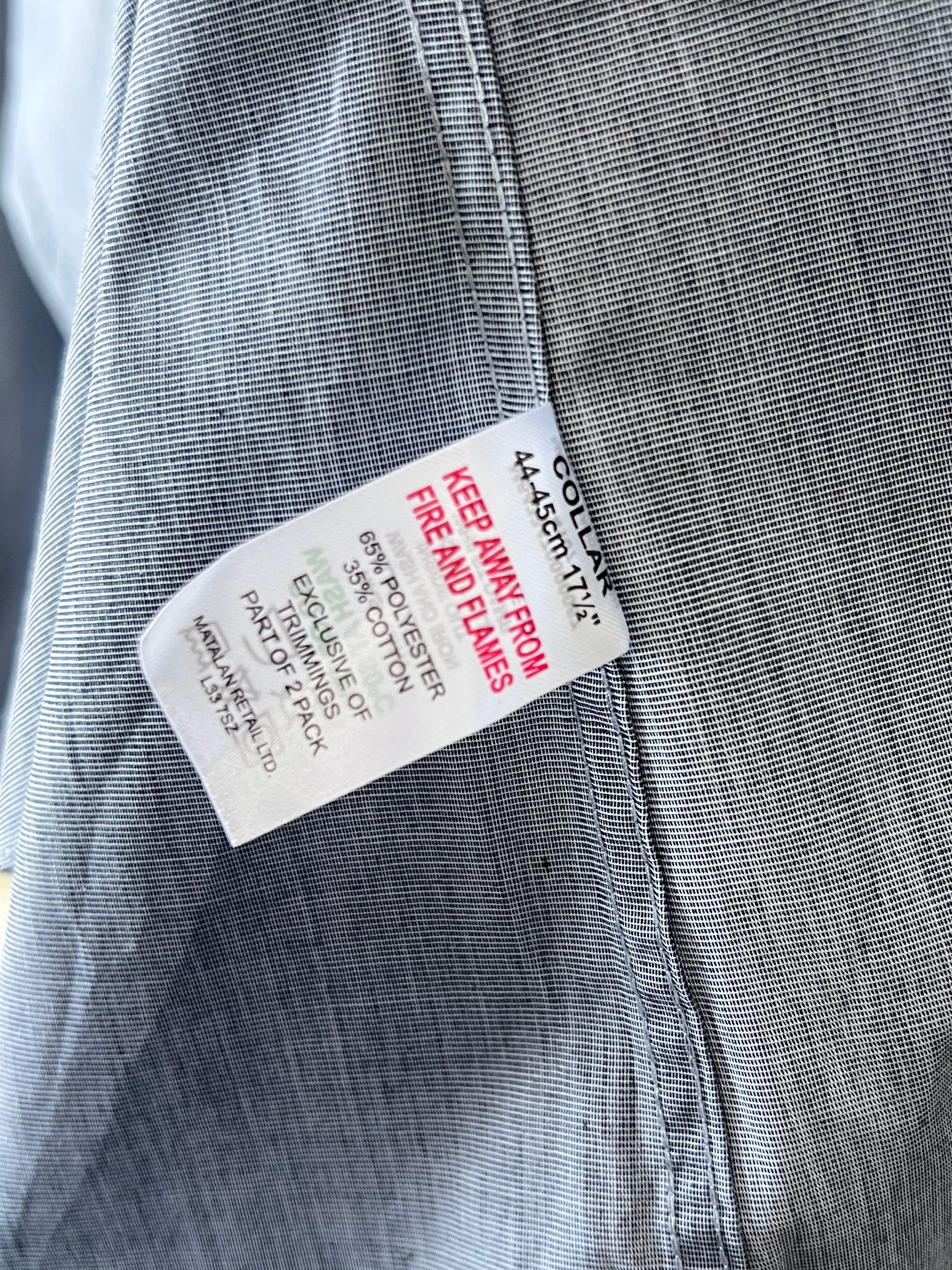 Taylor & Wright® XL | Chest: 25.5" | Steel Grey | Shirt | 525 - Genuine Maal