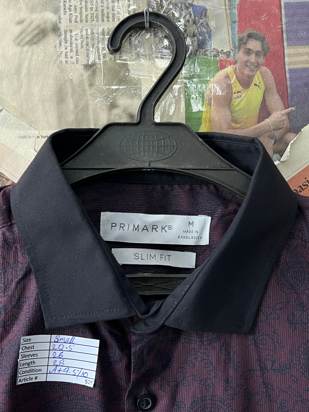 Primark® Small | Chest: 20.5" | Floral | Shirt | 529 - Genuine Maal