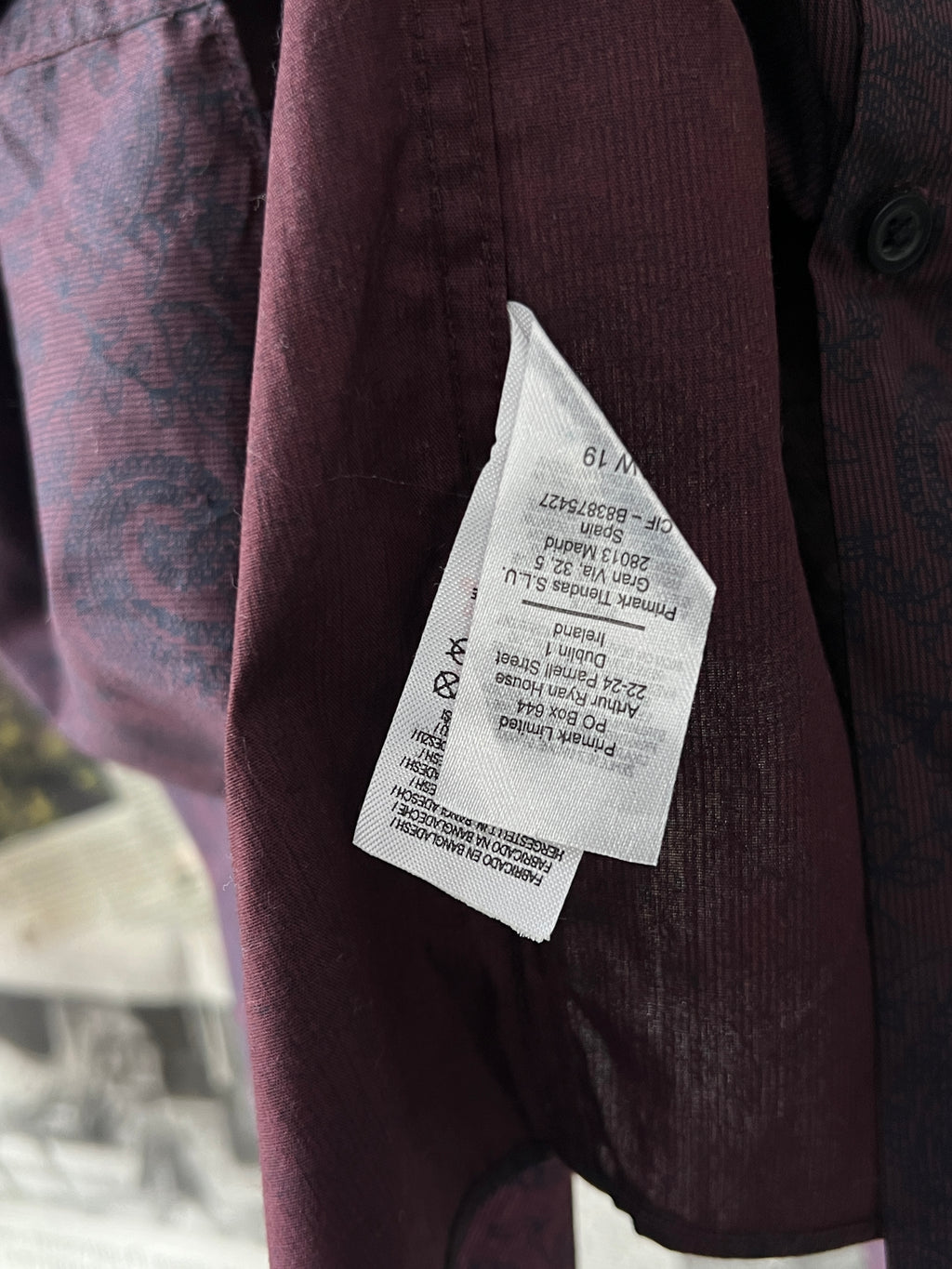 Primark® Small | Chest: 20.5" | Floral | Shirt | 529 - Genuine Maal