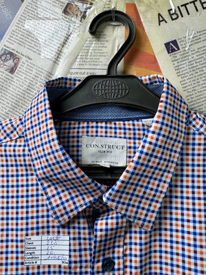 Construct® Large | Chest: 23.5" | Multicolor Check | Shirt | Poly - Spandex | 3694 - Genuine Maal