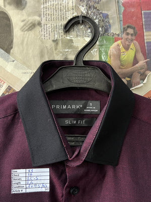 Adid*s® XS | Chest: 18" | Maroon | Shirt | 547 - Genuine Maal