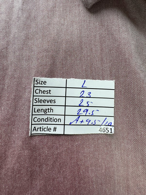 Pierre Cardin® Large | Chest: 23" | Pink | Shirt | Cotton | 4651 - Genuine Maal