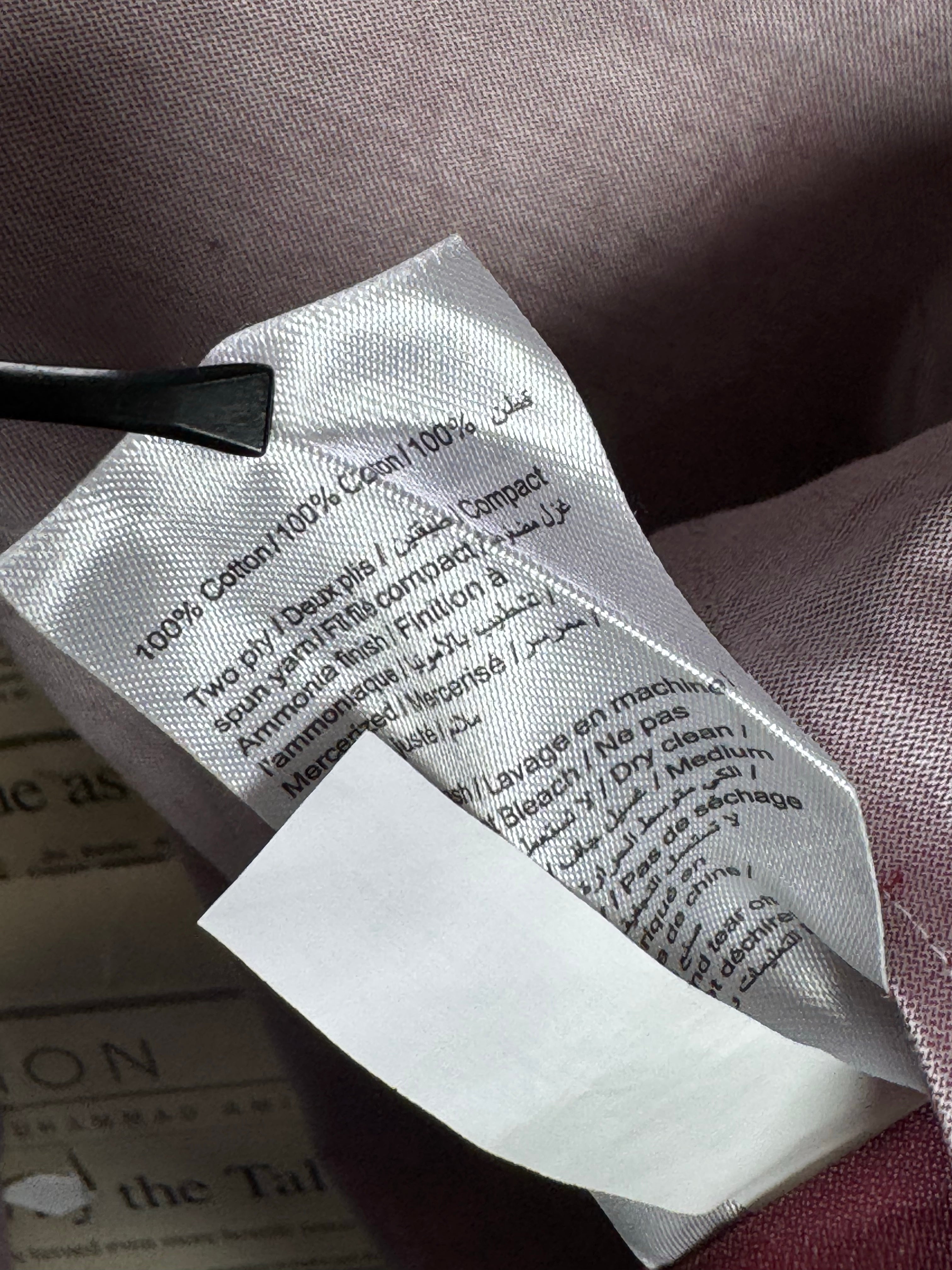 Pierre Cardin® Large | Chest: 23" | Pink | Shirt | Cotton | 4651 - Genuine Maal