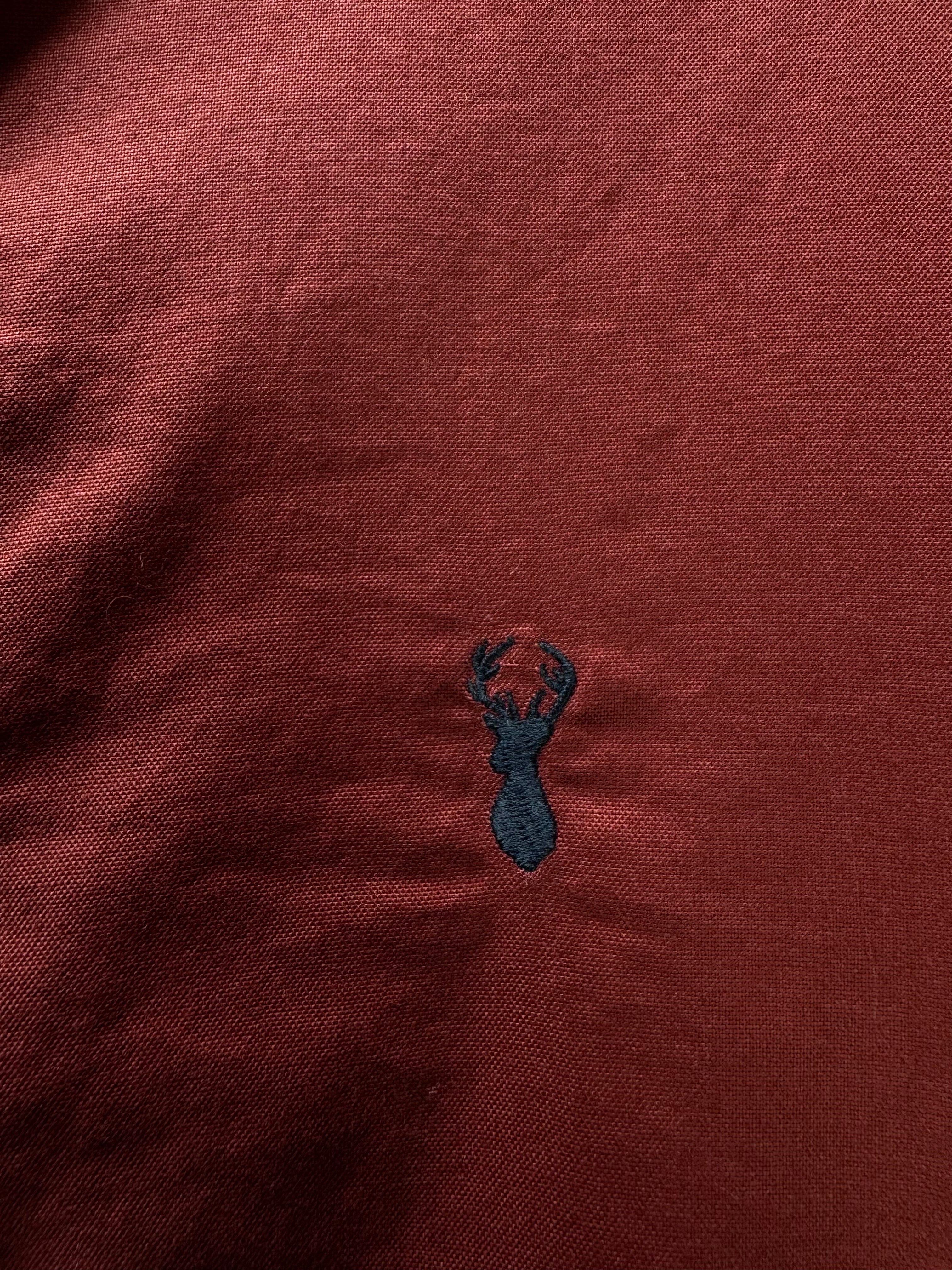 Next® Small | Chest: 20" | Red | Slim Fit Shirt | Cotton - Elastane | 4837 - Genuine Maal
