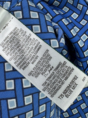 M&S® Large | Chest: 23" | Blue | Camp Shirt | Polyester | 4648 - Genuine Maal