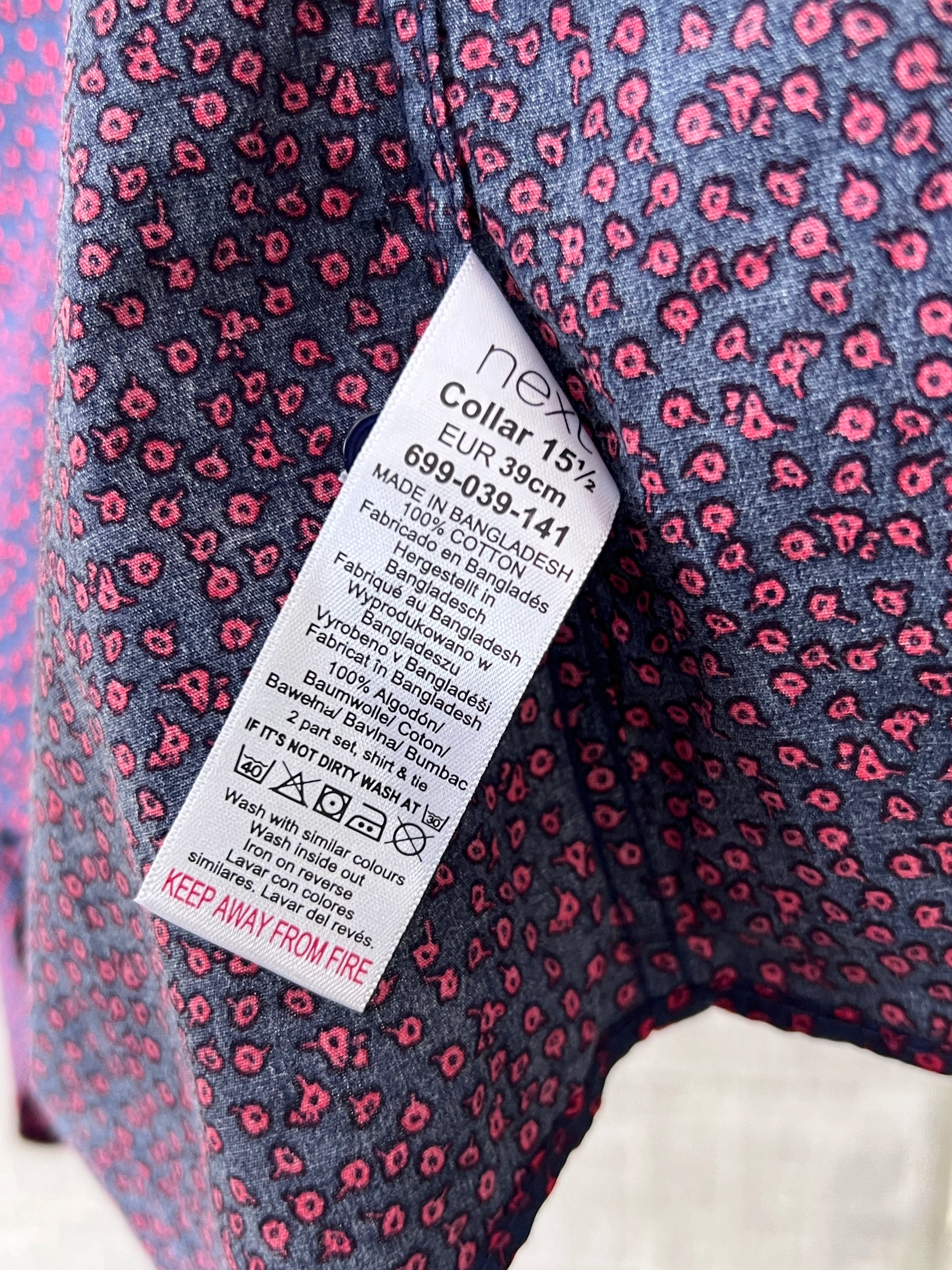 Next® Medium | Chest: 21.5 | Floral | Shirt | 527 - Genuine Maal