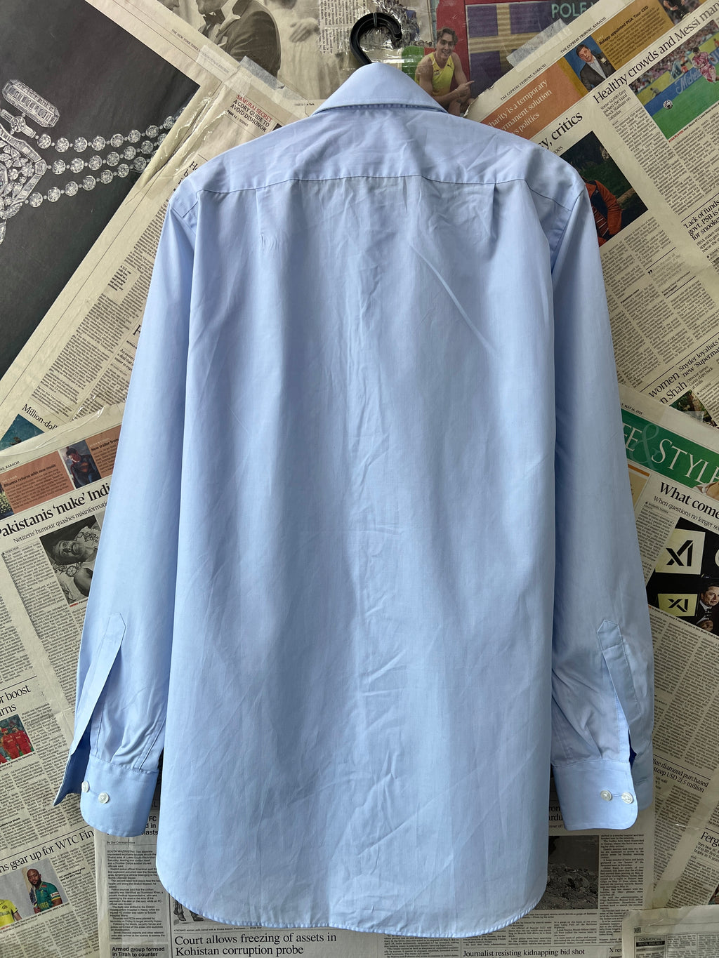 M&S® Small | Chest: 20.5" | Blue | Shirt | 534 - Genuine Maal