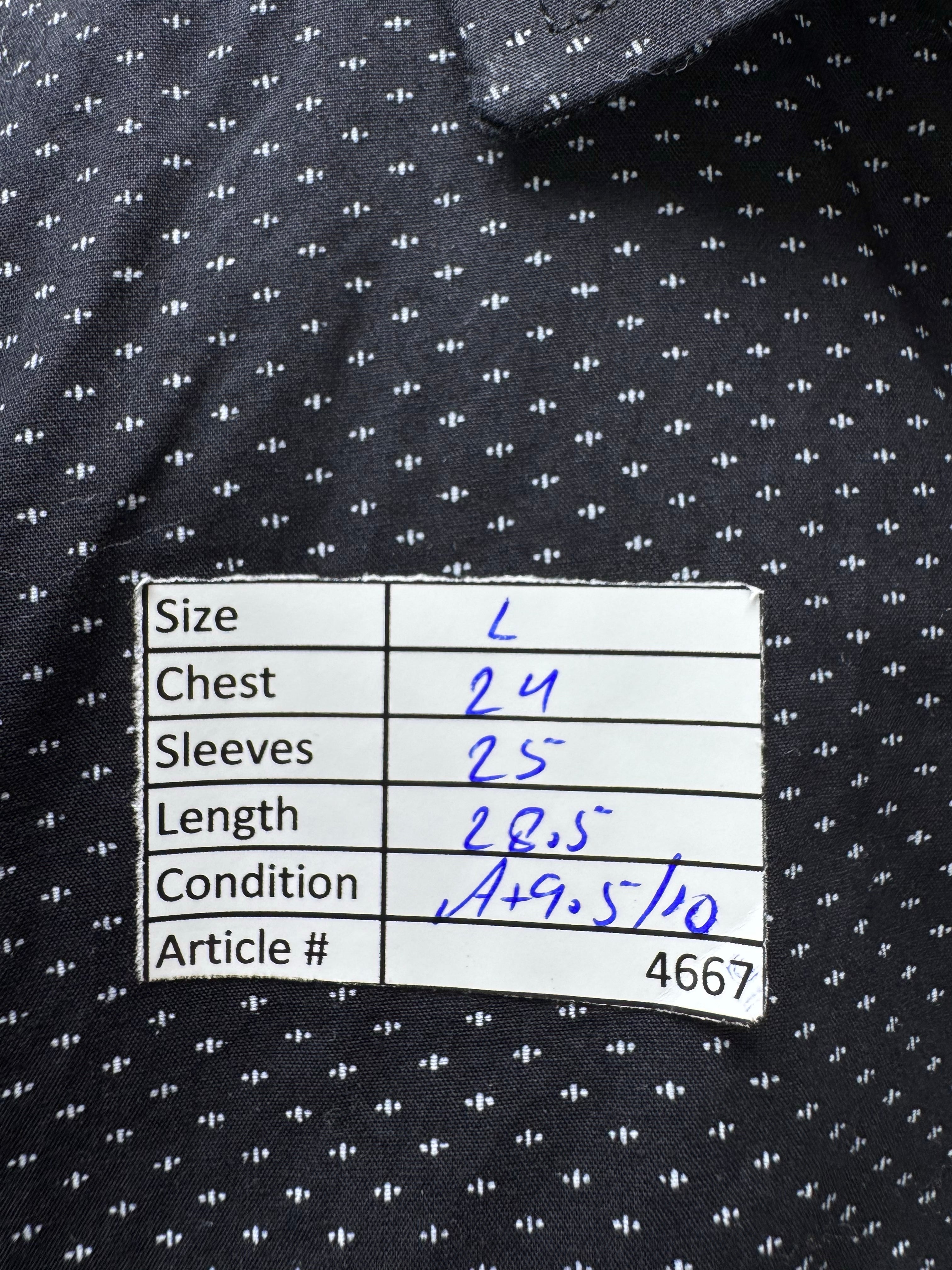 Silkina® Large | Chest: 24" | Black | Shirt | Cotton | 4667 - Genuine Maal