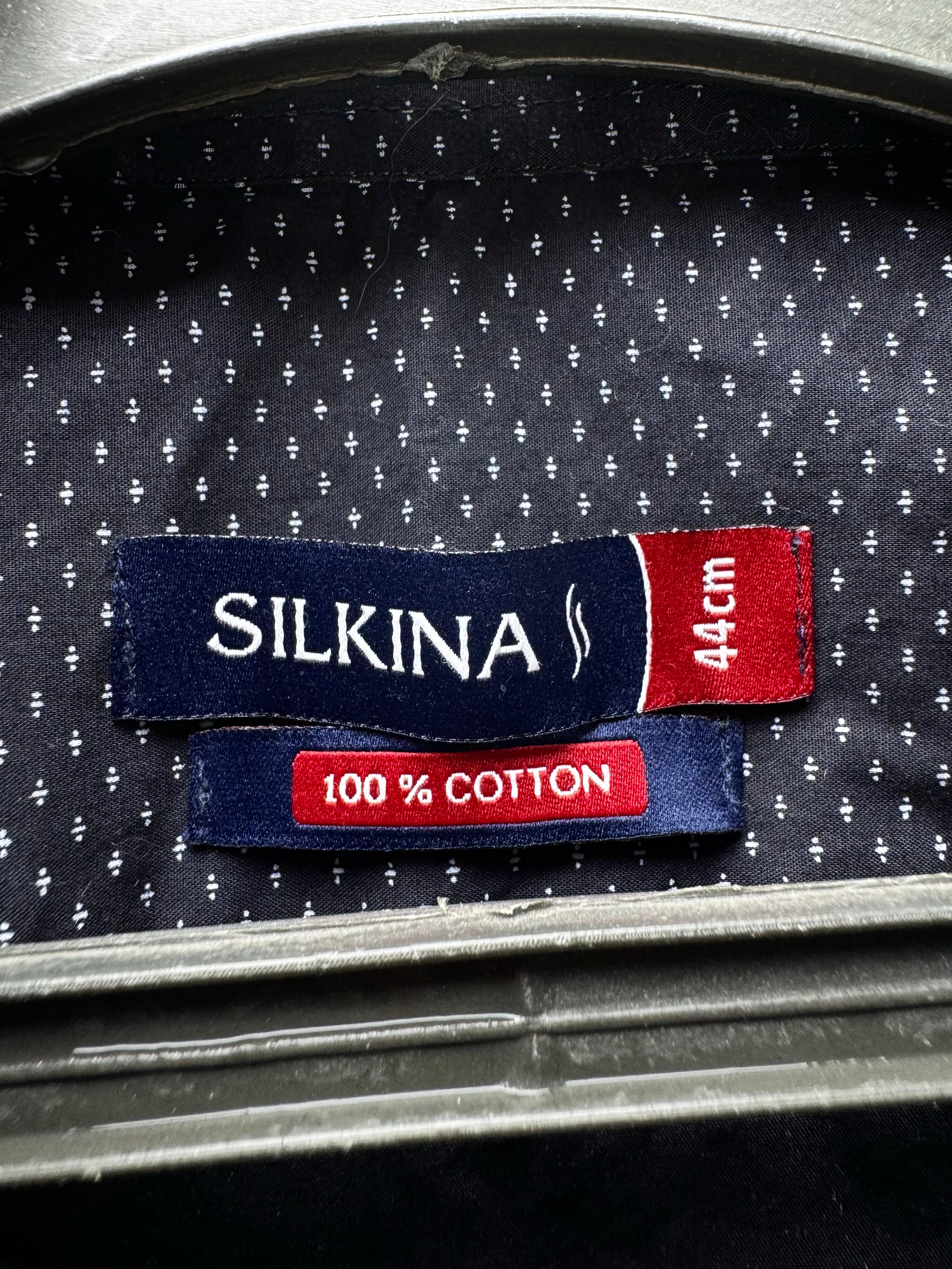 Silkina® Large | Chest: 24" | Black | Shirt | Cotton | 4667 - Genuine Maal