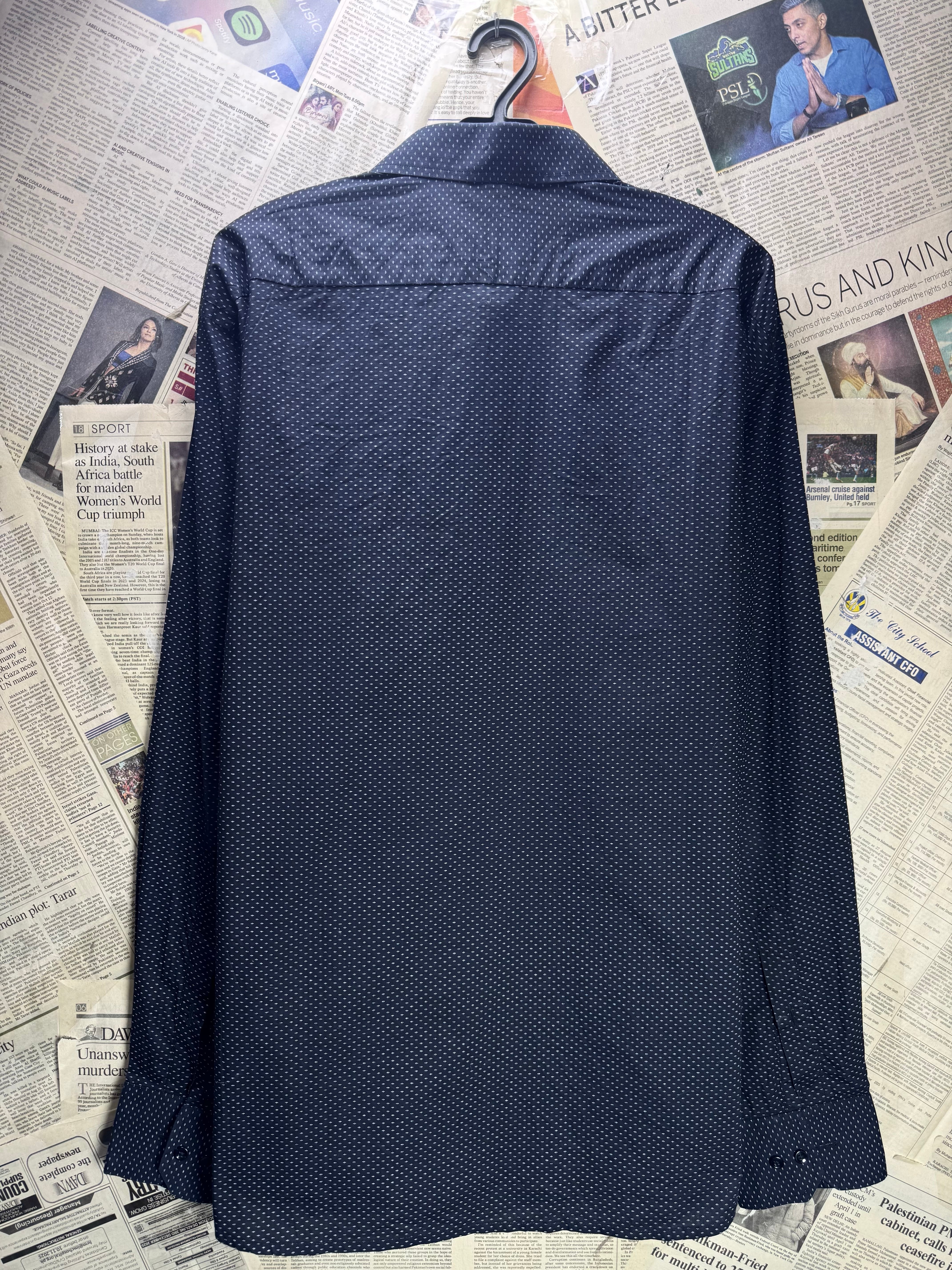 Silkina® Large | Chest: 24" | Black | Shirt | Cotton | 4667 - Genuine Maal