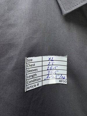 Taylor & Wright® XL | Chest: 25" | Grey | Collar: 17" Slim Fit Shirt | Poly - Cotton | 4650 - Genuine Maal