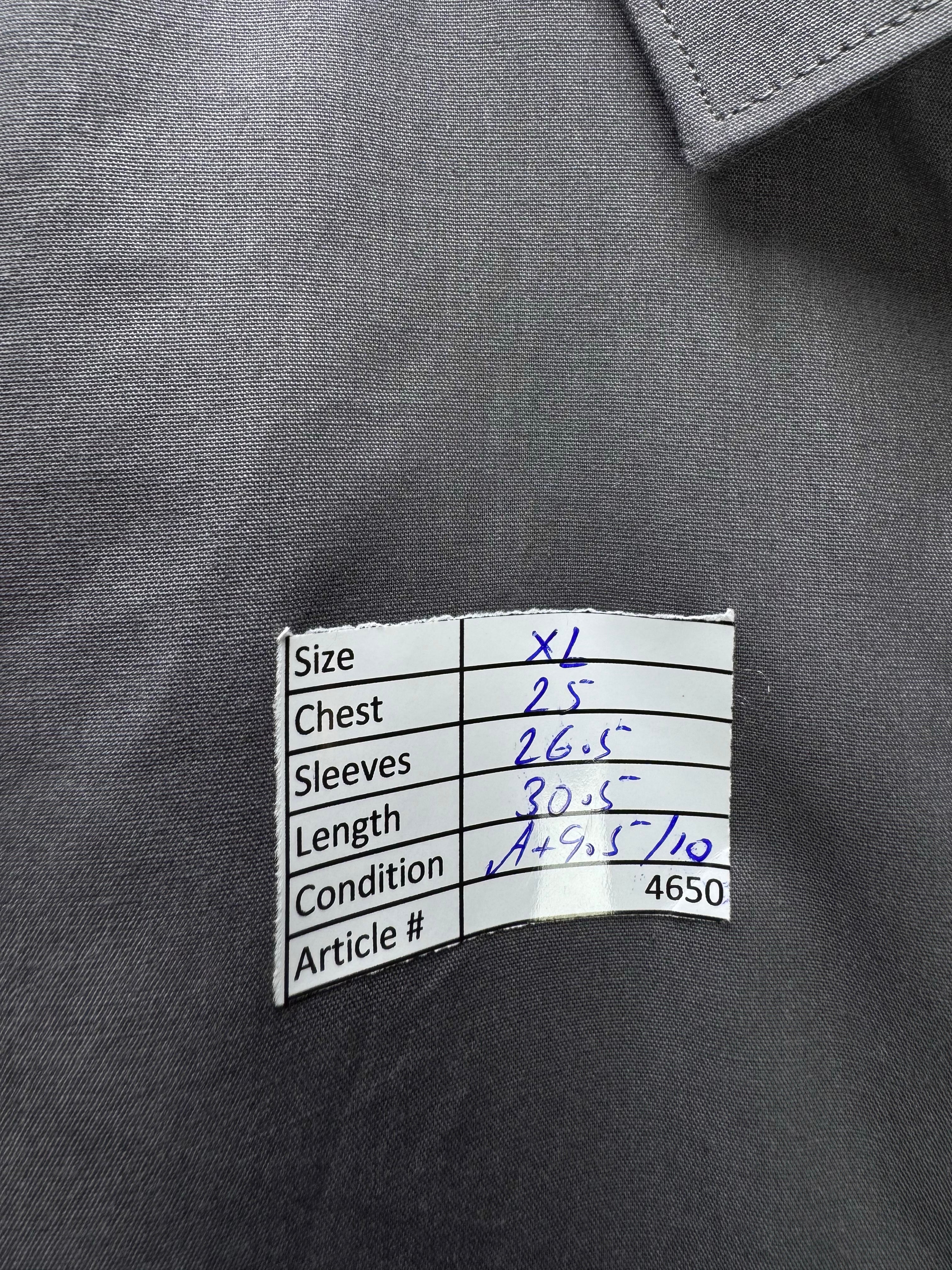 Taylor & Wright® XL | Chest: 25" | Grey | Collar: 17" Slim Fit Shirt | Poly - Cotton | 4650 - Genuine Maal