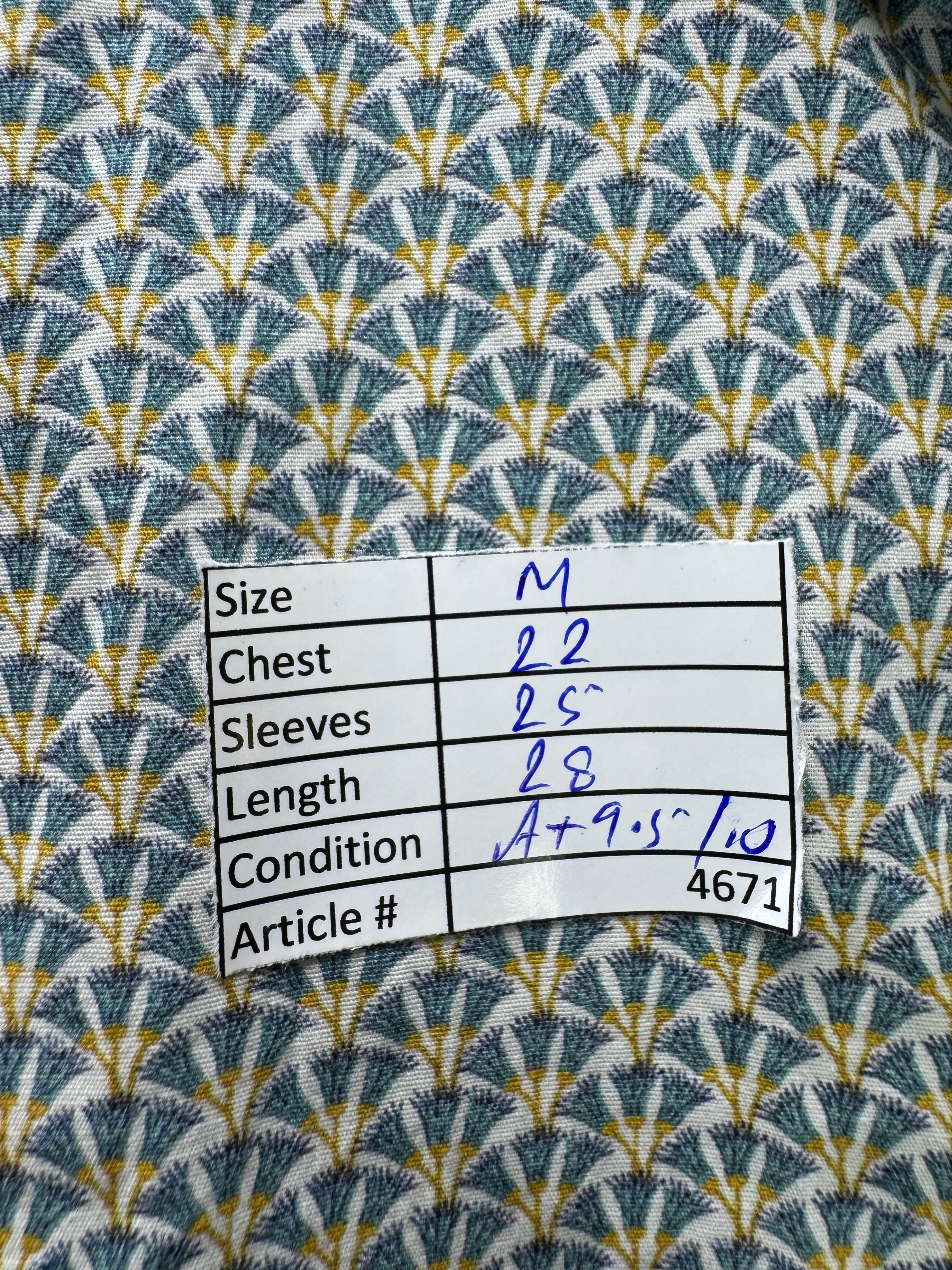 No Excess® Medium | Chest: 22" | Blue | Shirts | Cotton - Elastane | 4671 - Genuine Maal