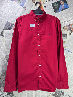 H&M® Small | Chest: 20" | Red | Shirt | Cotton | 3348 - Genuine Maal