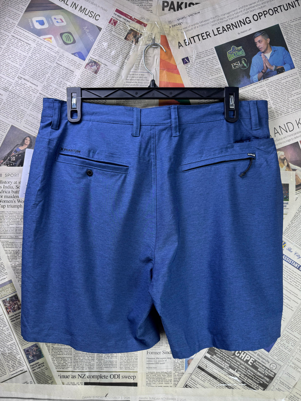 H*rley® Waist: 36" | Blue | Golf Shorts | Poly | 1324 - Genuine Maal