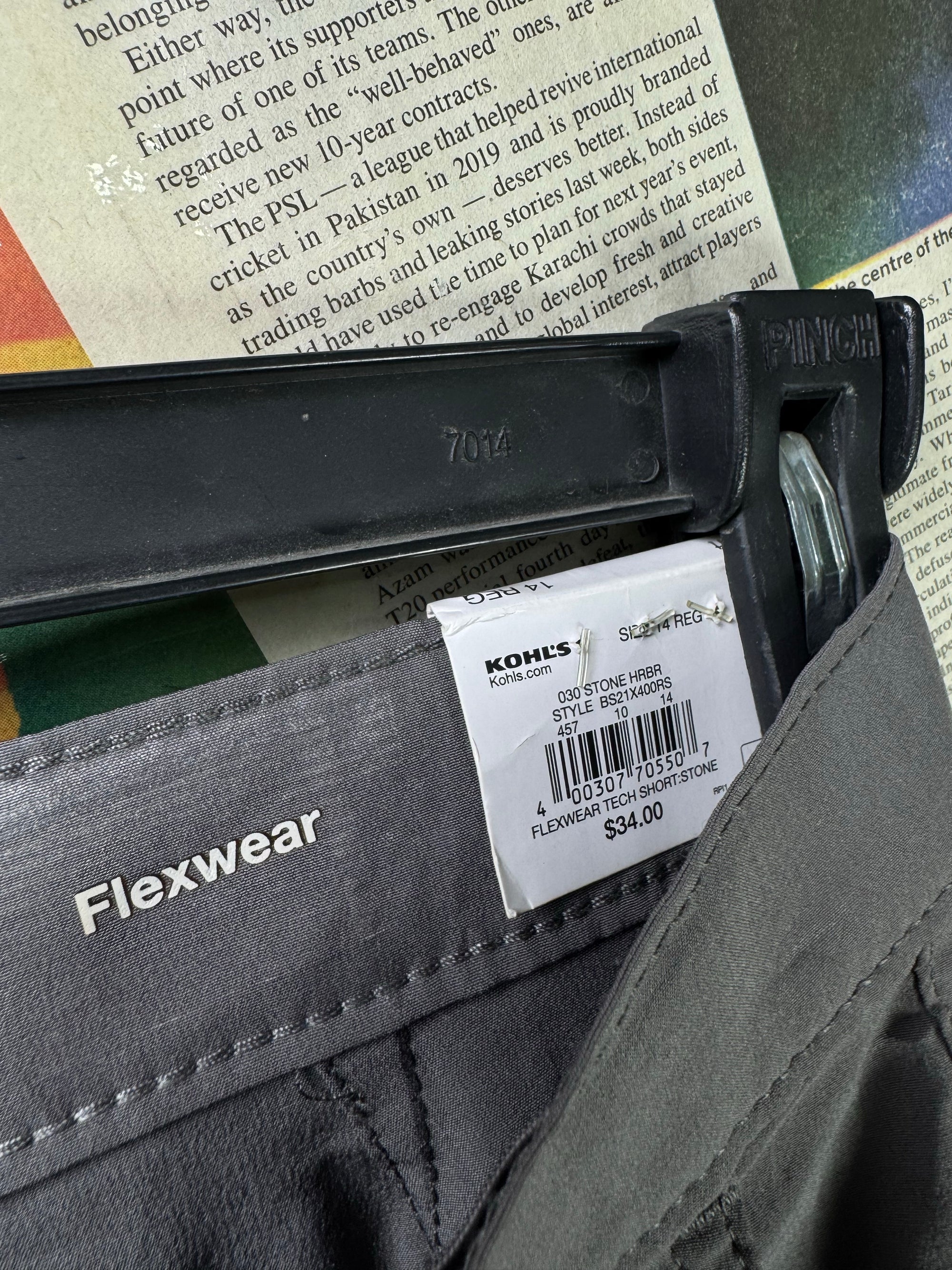 Sonoma® Waist: 28" to 30" | Grey | Golf Shorts | Poly - Spandex | 1321 - Genuine Maal