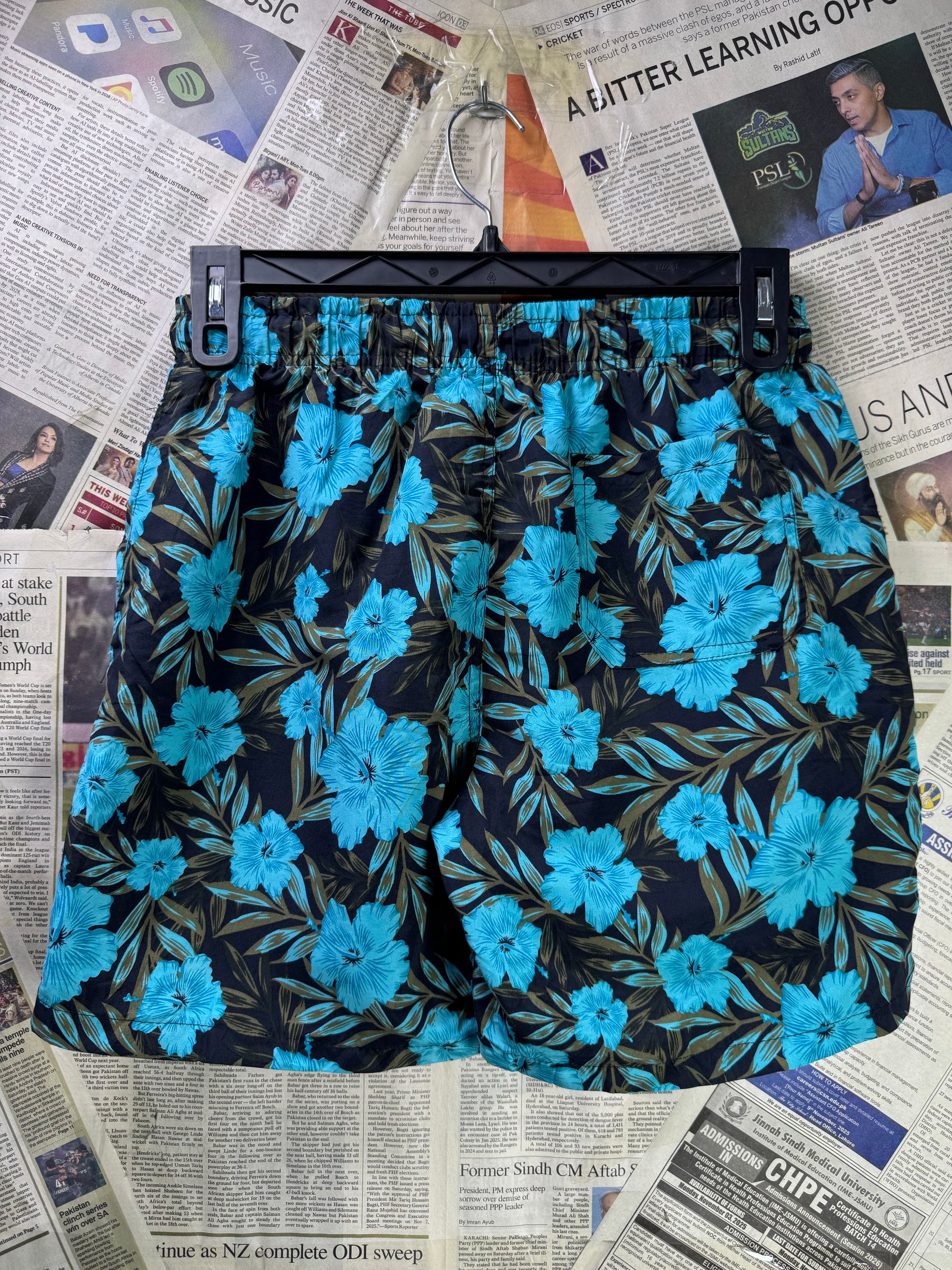 Refinery Republic® Waist: 28" to 30" | Floral | Swim Shorts | Poly | 1323 - Genuine Maal