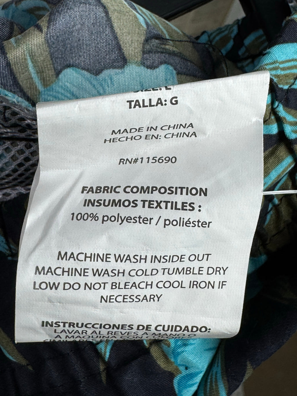 Refinery Republic® Waist: 28" to 30" | Floral | Swim Shorts | Poly | 1323 - Genuine Maal