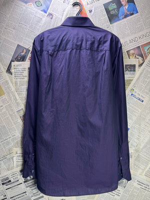 Next® Medium | Chest: 21.5" | Purple | Collar: 15.5" Regular Fit Shirts | Cotton | 4674 - Genuine Maal