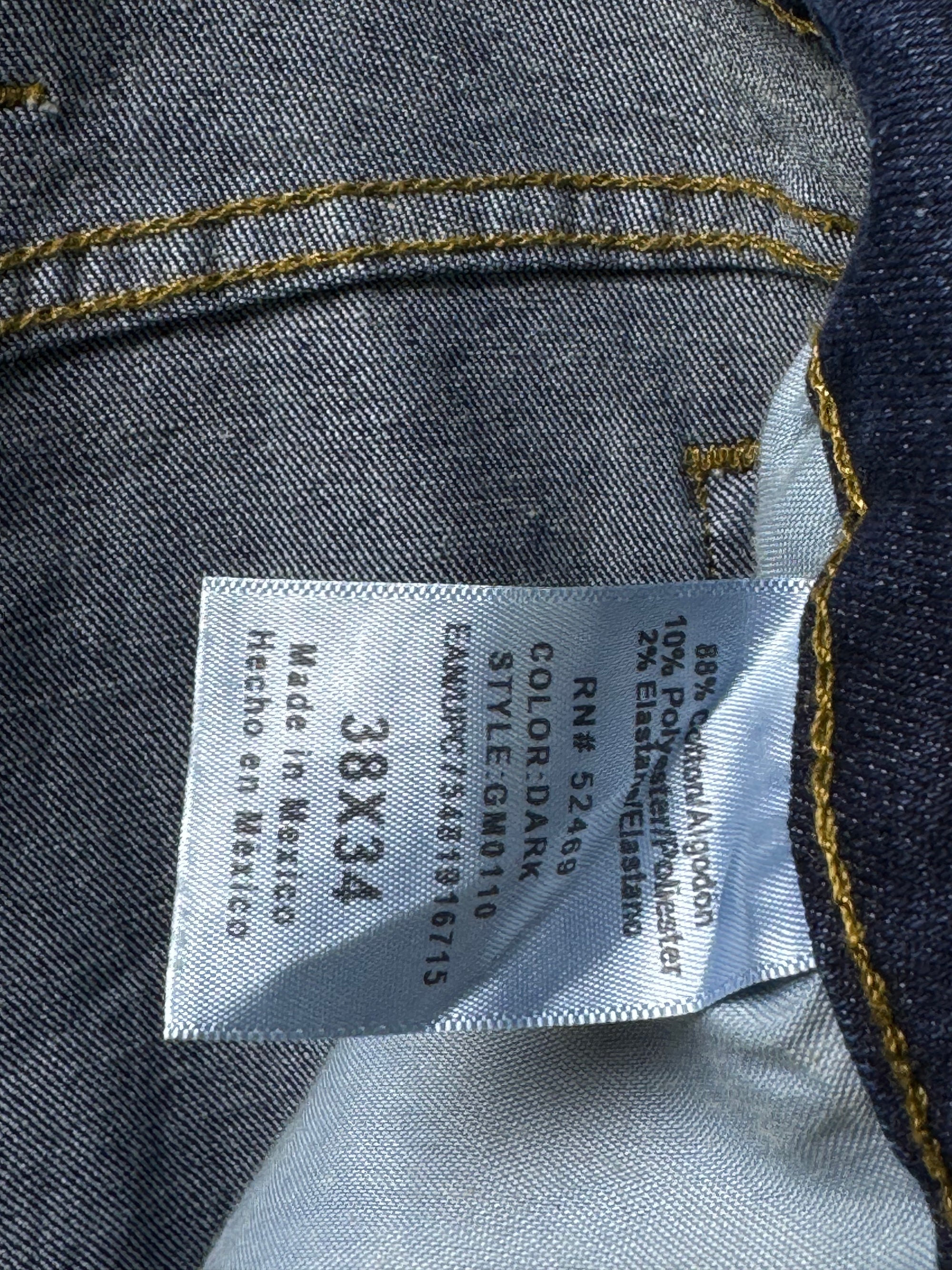 George® Waist: 38" | Blue | Slim Fit Denim Pants | Cotton - Poly - Elastane | 1328 - Genuine Maal