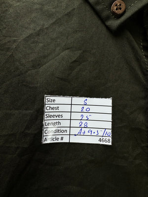 Good Souls® Small | Chest: 20" | Black | Shirt | Cotton | 4668 - Genuine Maal