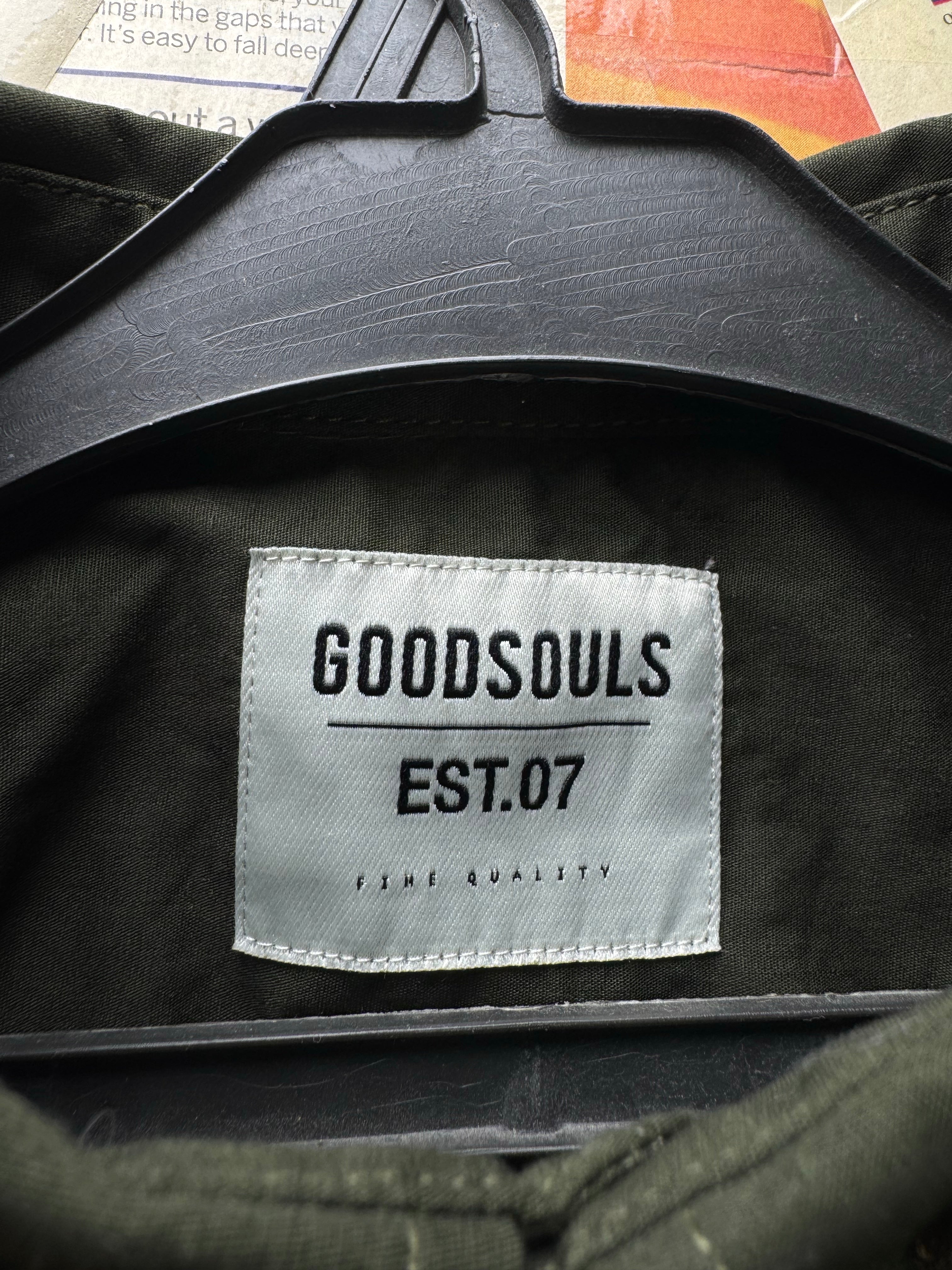 Good Souls® Small | Chest: 20" | Black | Shirt | Cotton | 4668 - Genuine Maal
