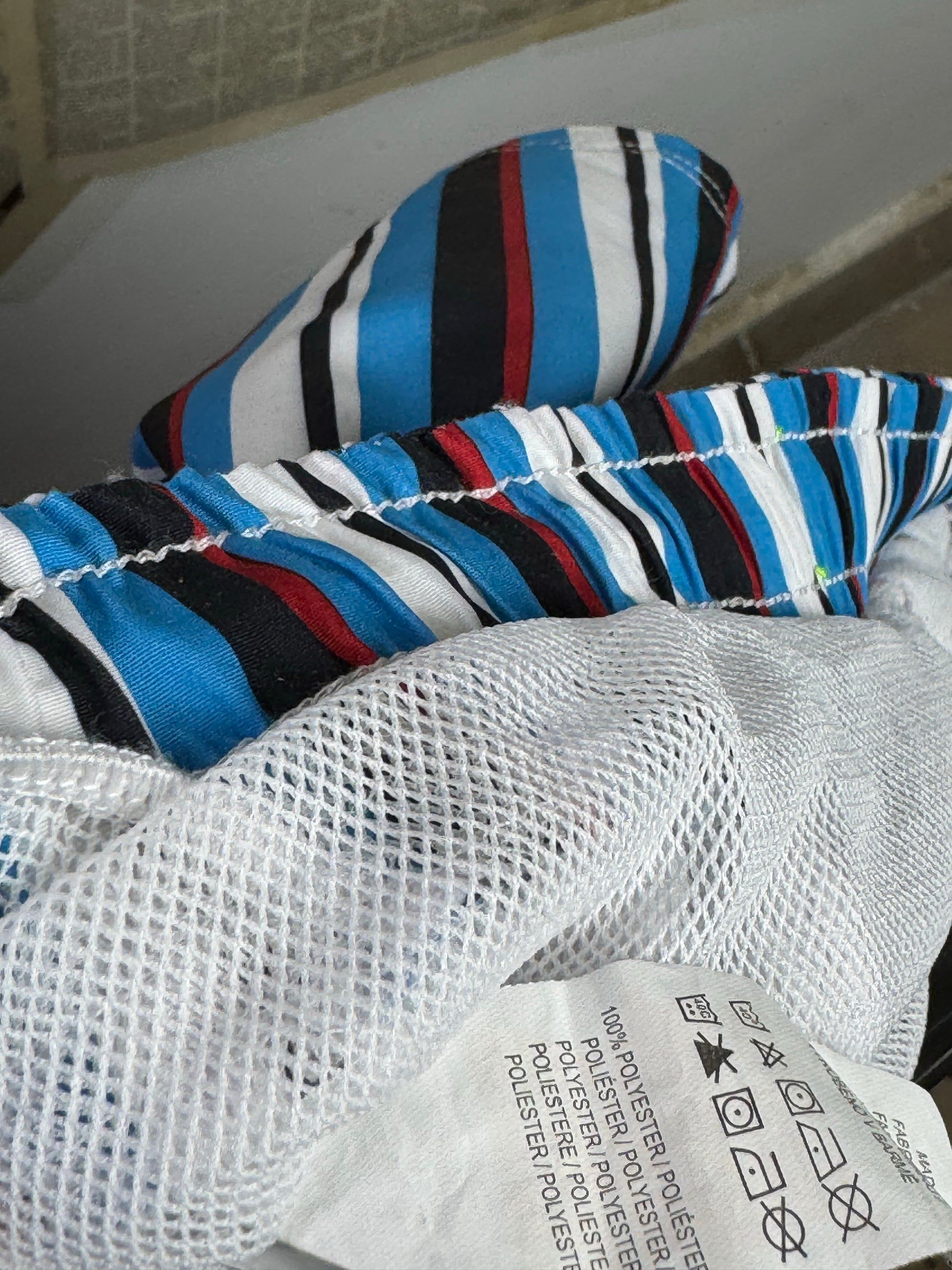 Primark® Waist: 30" to 32" | Multicolor Stripe | Swim Shorts | Poly | 1310 - Genuine Maal