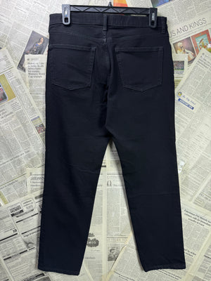 Everlane® Waist: 34" | Black | Regular Fit Denim Pants | Cotton - Elastane | 1309 - Genuine Maal