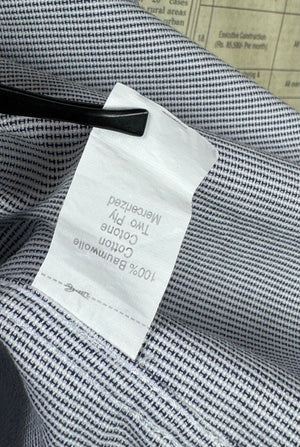 Pierre Cardin® Medium | Chest: 21.5" | Blue | Shirts | Cotton | 4675 - Genuine Maal