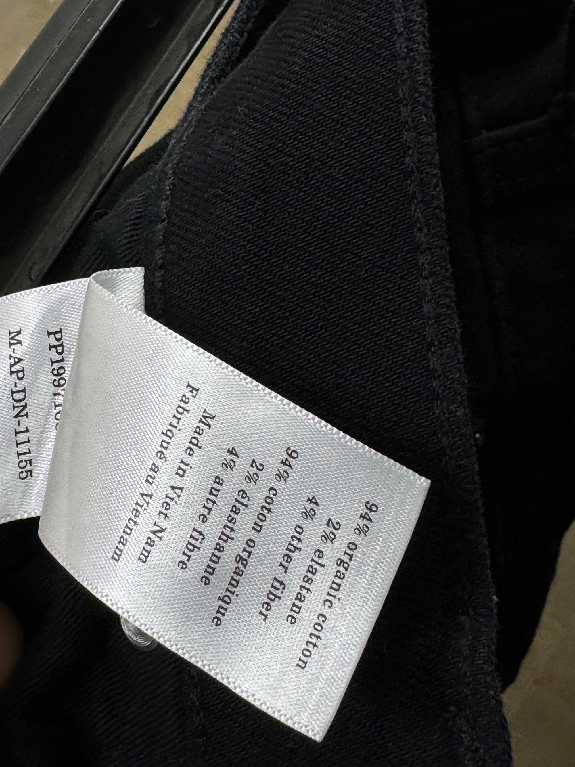 Everlane® Waist: 34" | Black | Regular Fit Denim Pants | Cotton - Elastane | 1309 - Genuine Maal