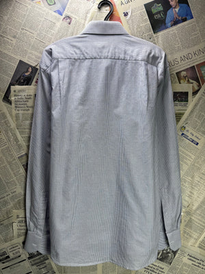 Pierre Cardin® Medium | Chest: 21.5" | Blue | Shirts | Cotton | 4675 - Genuine Maal