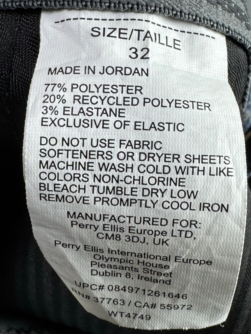 Ben Hogan® Waist: 32" to 34" | Heather Blue | Golf Shorts | Poly - Elastane | 1331 - Genuine Maal