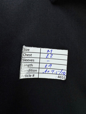 M&S® Medium | Chest: 22" | Black | Collar 16.5" Slim Fit Shirts | Poly - Cotton | 4655 - Genuine Maal