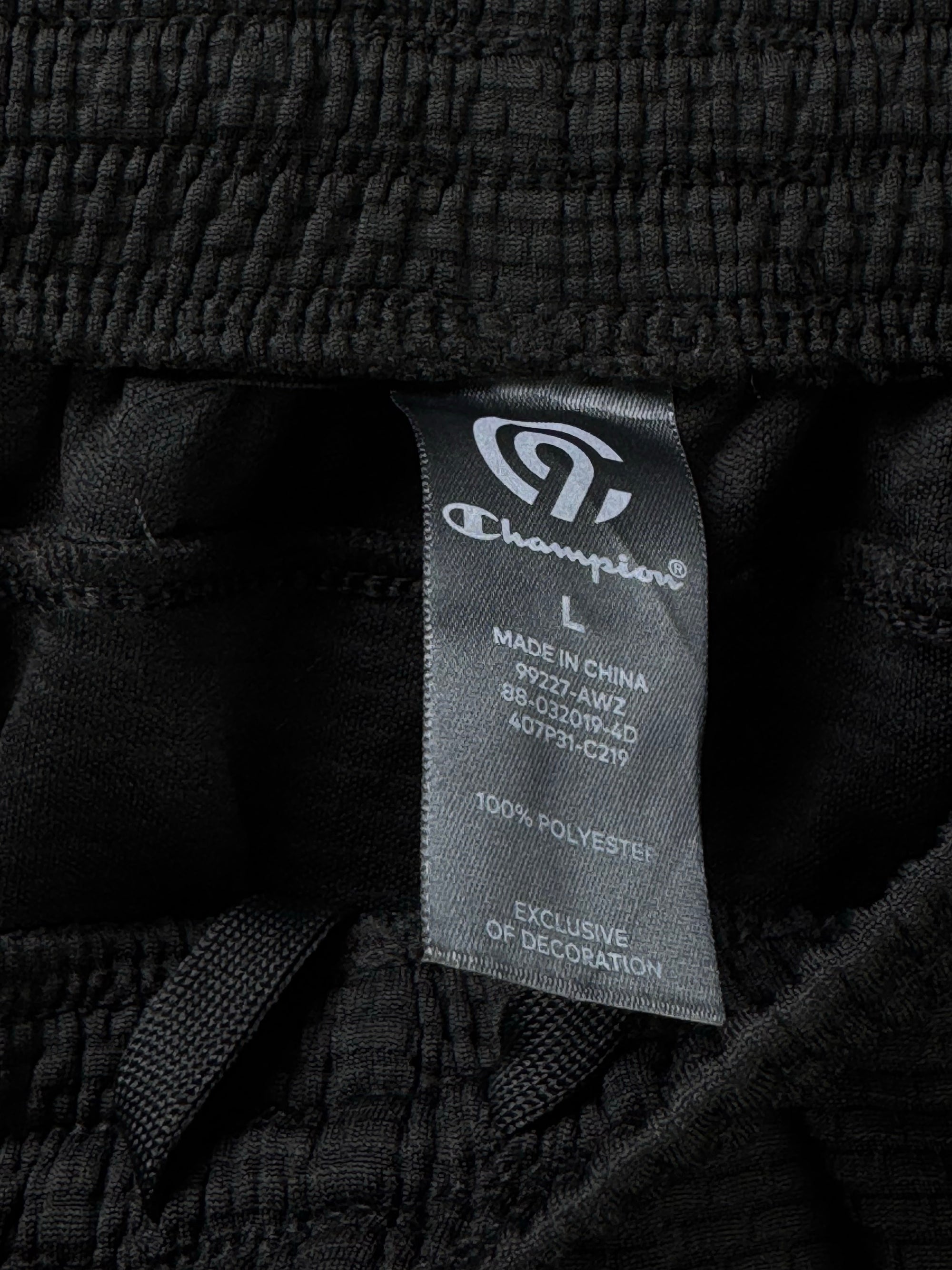 Ch*mpion® Waist: 30" to 32" | Black | Sports Shorts | Poly | 1354 - Genuine Maal