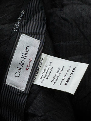 C*lvin Klein® Waist: 46" | Blue | Dress Pants | Poly - Ryon - Spandex | 1315 - Genuine Maal