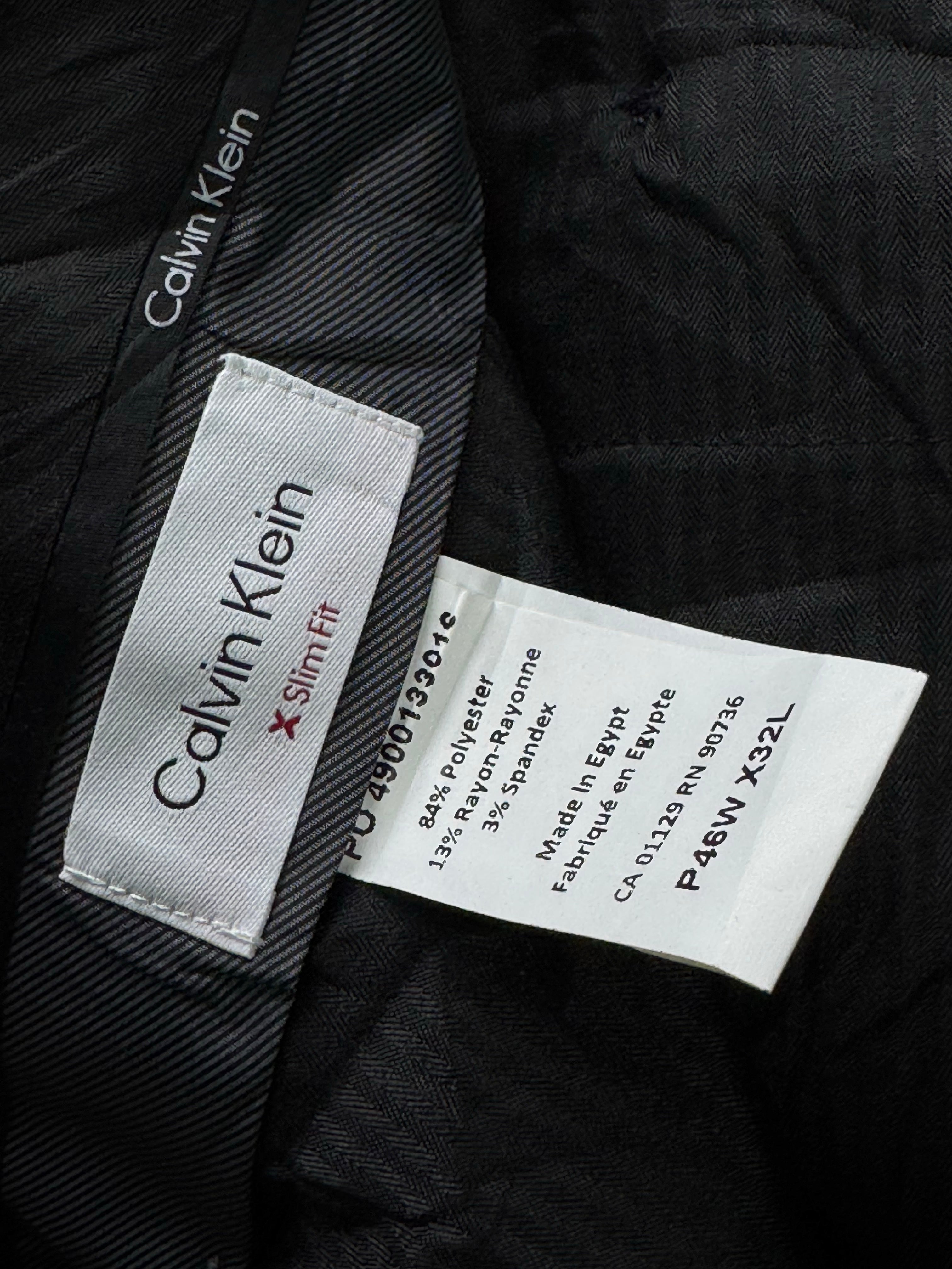 C*lvin Klein® Waist: 46" | Blue | Dress Pants | Poly - Ryon - Spandex | 1315 - Genuine Maal
