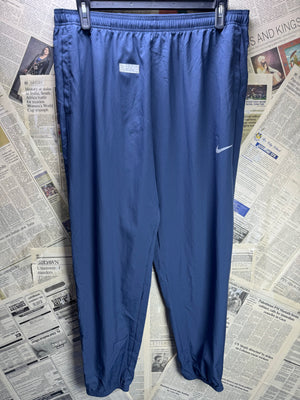 N*ke® Waist: 36" to 38" | Blue | Sports Trousers | Polyester | 3018 - Genuine Maal