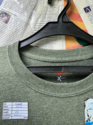 Hanes® Small | Chest: 20.5" | Moss Green | T-Shirt | Poly - Cotton - Visc | 3343 - Genuine Maal