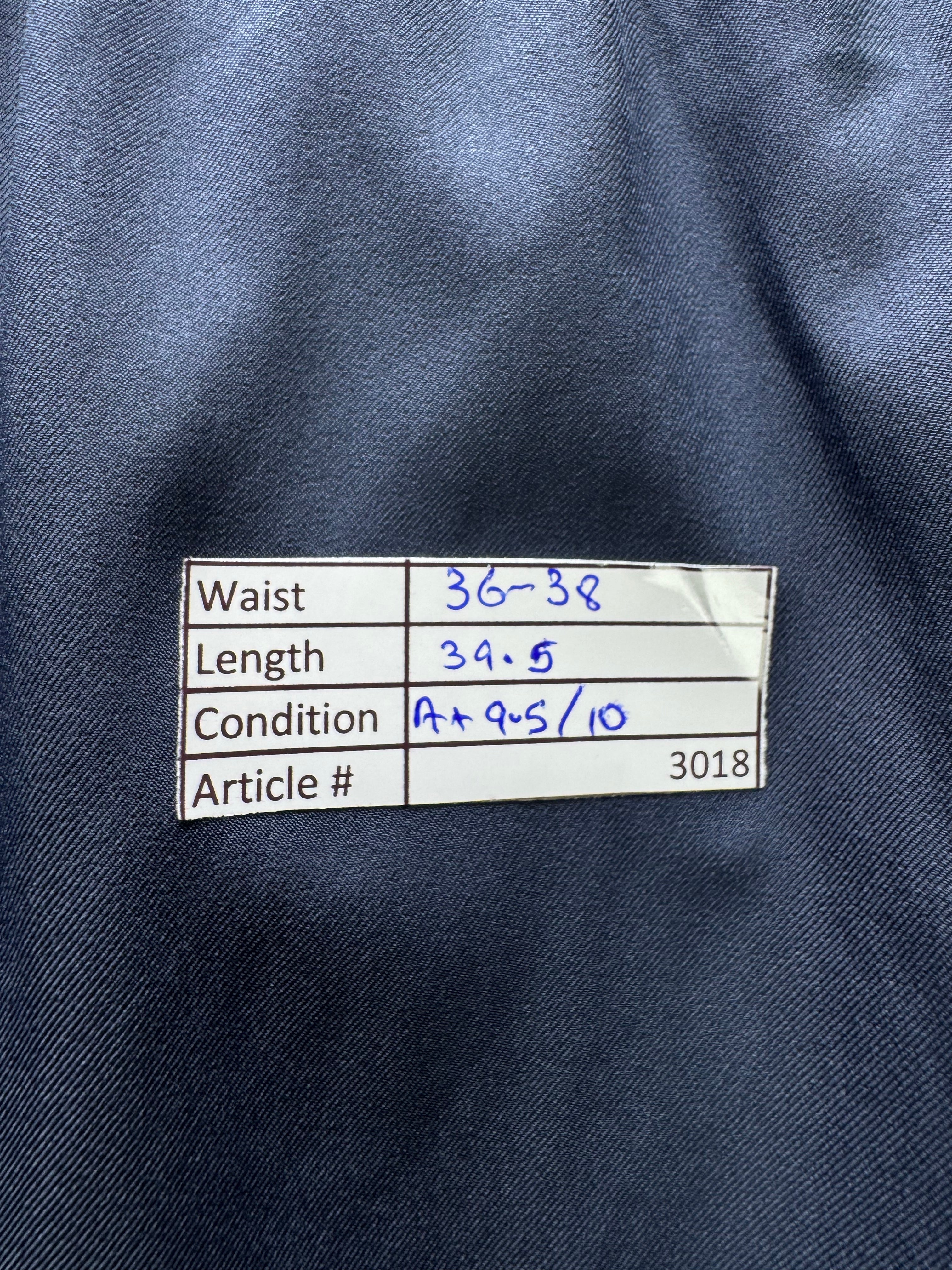 N*ke® Waist: 36" to 38" | Blue | Sports Trousers | Polyester | 3018 - Genuine Maal