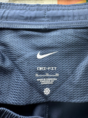 N*ke® Waist: 36" to 38" | Blue | Sports Trousers | Polyester | 3018 - Genuine Maal