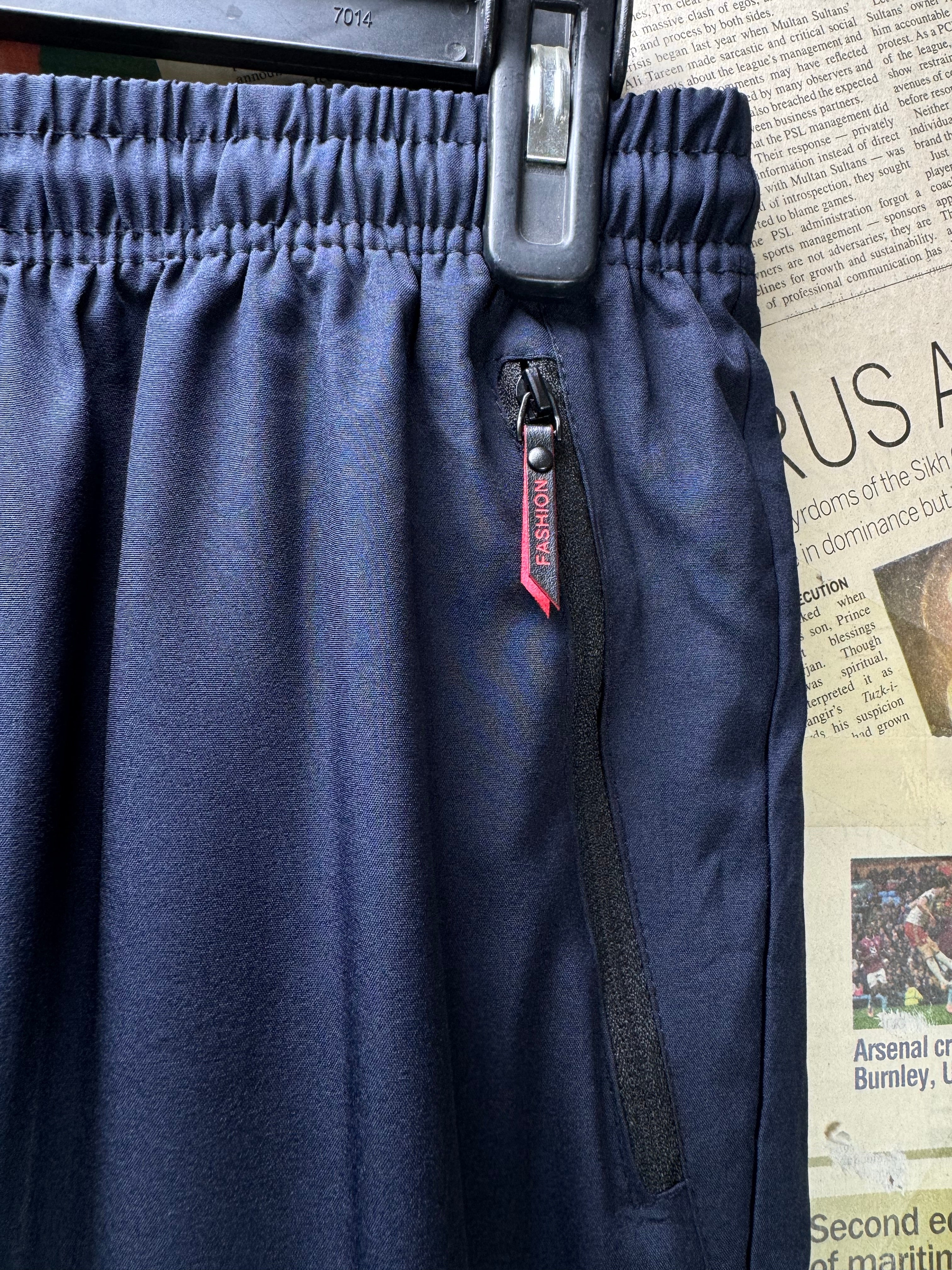 N*ke® Waist: 34" to 36" | Black | Sports Trousers | Polyester | 3010 - Genuine Maal